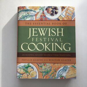 Essential Book of Jewish Festival Cooking Hardcover Cookbook Ex Library